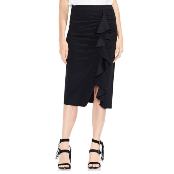 Vince Camuto Dresses & Skirts - ⚡️SALE⚡️Vince Camuto Ruffled Front Pencil Skirt